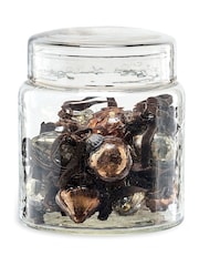 Nkuku Set of 16 Gold Adisa Christmas Baubles Jar - Image 5 of 6