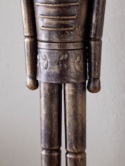 Nkuku Antique Brass Imay Christmas Nutcracker - Image 3 of 6