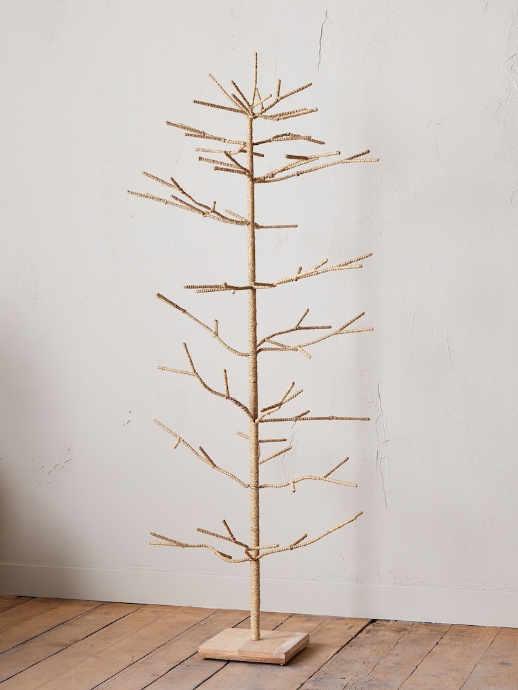 Nkuku Natural Mala Jute Christmas Tree - Image 2 of 6