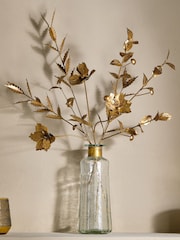 Nkuku Brass San Stem Leaves - Image 1 of 4