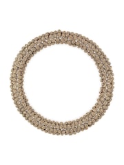 Nkuku Brass Madhi Wire Ball Christmas Wreath - Image 5 of 5