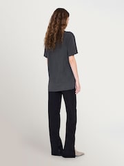 ANINE BING Black Washed Lili Horse Graphic T-Shirt - Image 3 of 3