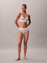 Calvin Klein Grey Lift Bralette - Icon Cotton Modal - Image 4 of 6