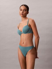 Calvin Klein Green Thong Perfectly Fit - Image 4 of 6