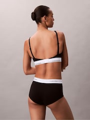Calvin Klein Black Boy Shorts Icon Cotton Modal - Image 3 of 6
