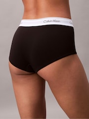 Calvin Klein Black Boy Shorts Icon Cotton Modal - Image 6 of 6