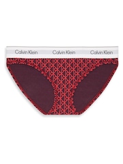Calvin Klein Red Bikini Briefs Icon Cotton Modal - Image 1 of 1