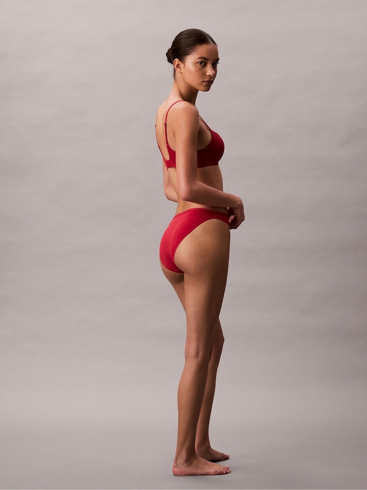 Calvin Klein Red Bikini Briefs Perfectly Fit - Image 2 of 6