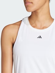adidas White Designed for Training Tank Top - Image 3 of 4