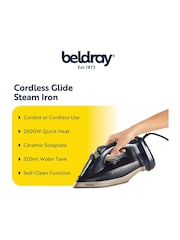 Beldray Blue 2600W Cordless Glide Iron - Image 7 of 7