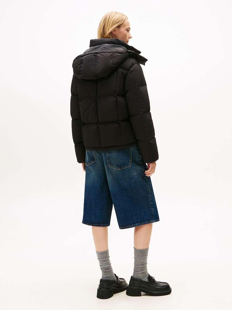 Next：日本 ブラック - Tommy Jeans ダウン フード付き アラスカ 