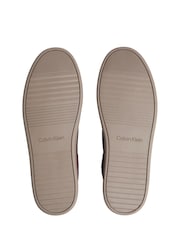 Calvin Klein Brown Suede Wingtip Trainers - Image 3 of 4