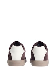 Calvin Klein Brown Suede Wingtip Trainers - Image 4 of 4
