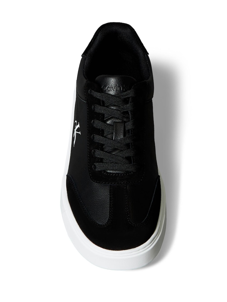 Calvin Klein White Tumbled Leather Flexible Sole Trainers - Image 6 of 6 Calvin Klein White Tumbled Leather Flexible Sole Trainers - Image 6 of 6