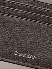 Castanho - Calvin Klein Foil Embossed Logo Card Holder - Imagem 3 de 4