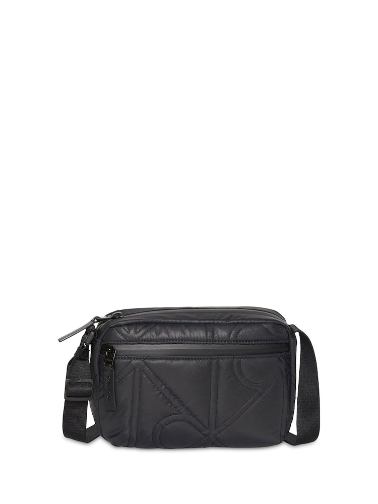 Calvin Klein Black Puffer Camera Bag - Image 1 of 2