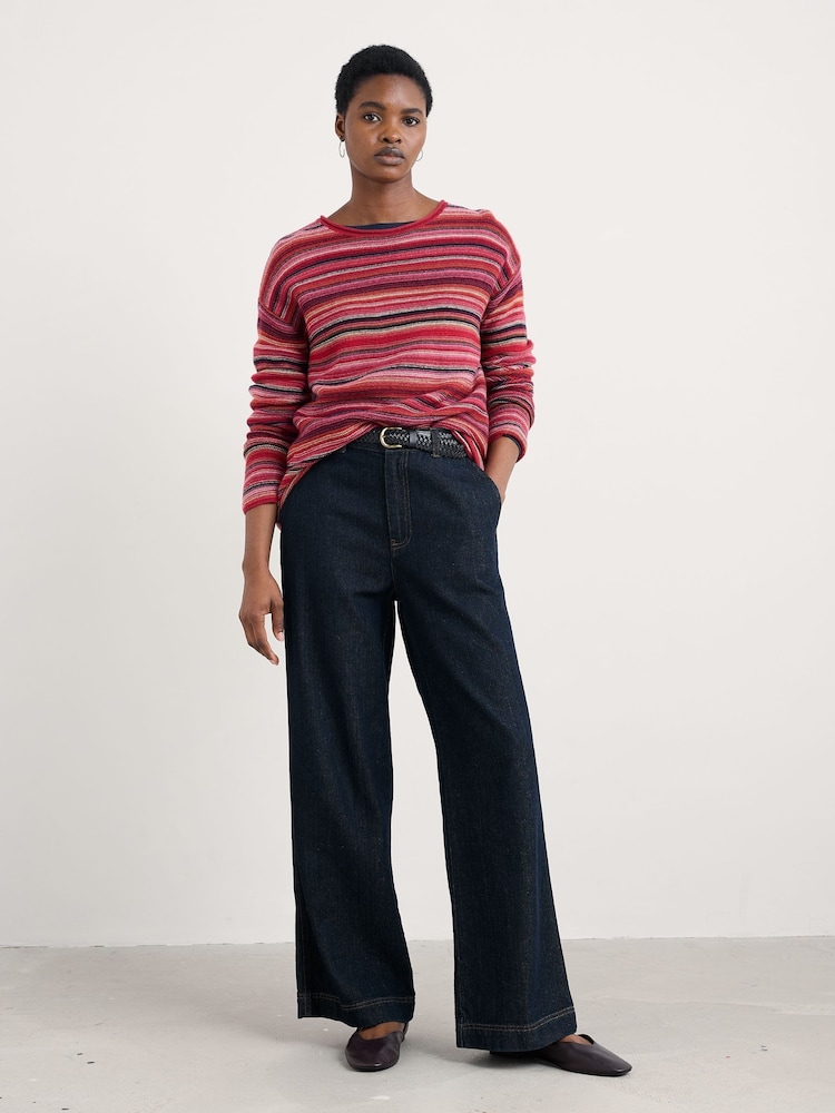 Seasalt Cornwall Pink Fruity Jumper - Image 1 of 5