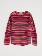 Seasalt Cornwall Pink Fruity Jumper - Image 5 of 5