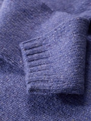 Seasalt Cornwall Purple Dawson Pick Jumper - Image 5 of 5