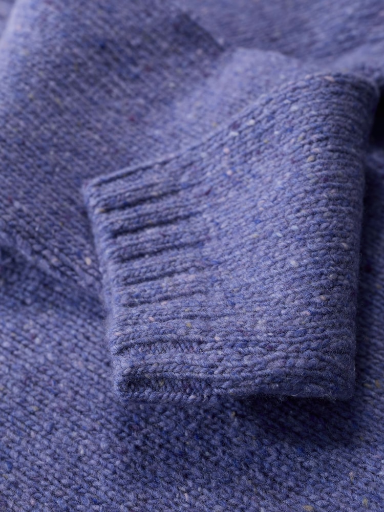 Seasalt Cornwall Purple Dawson Pick Jumper - Image 5 of 5