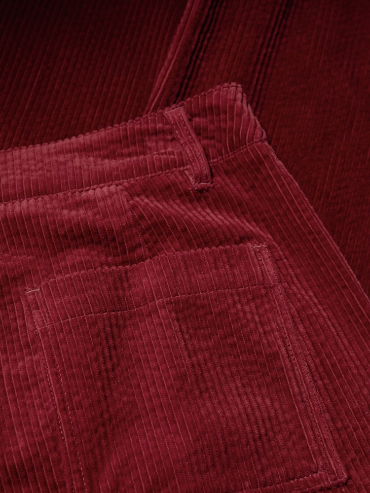 Seasalt Cornwall Red Asphodel Cord Trousers - Image 2 of 2