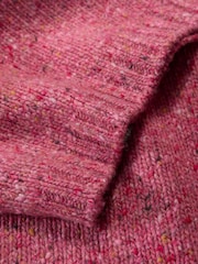 Seasalt Cornwall Orange Dawson Pick Jumper Made With Merino - Image 4 of 5