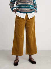 Seasalt Cornwall Yellow Asphodel Cord Trousers - Image 1 of 5