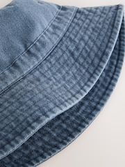 Denim Blue Bucket Hat - Image 6 of 6