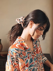 Marrakesh Scene Oversized Scrunchie - Image 1 of 3