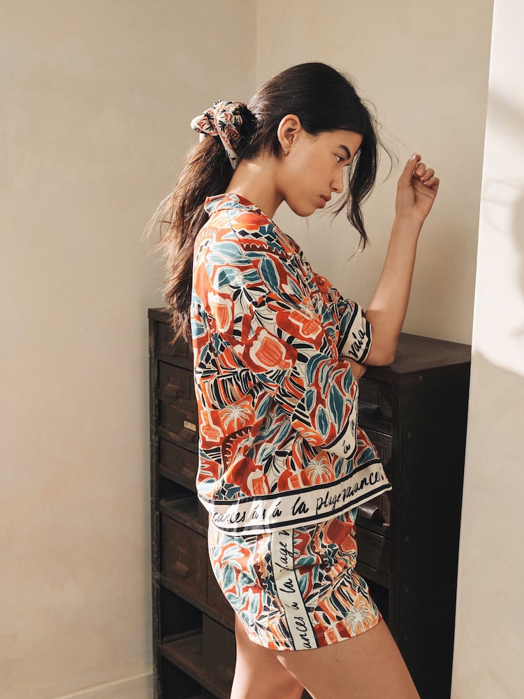 Marrakesh Scene Oversized Scrunchie - Image 2 of 3