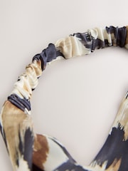 Leopard Print Twist Detail Headband - Image 3 of 4