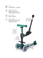 Micro Scooters Green MINI 3 IN 1 Push Along Scooter - Image 2 of 5