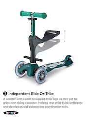 Micro Scooters Green MINI 3 IN 1 Push Along Scooter - Image 6 of 11