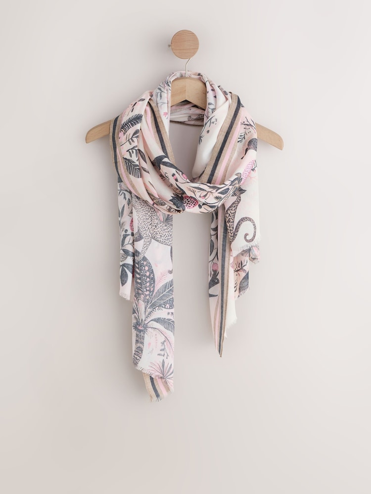 Marrakesh Scene Lightweight Square Scarf - Image 1 of 3