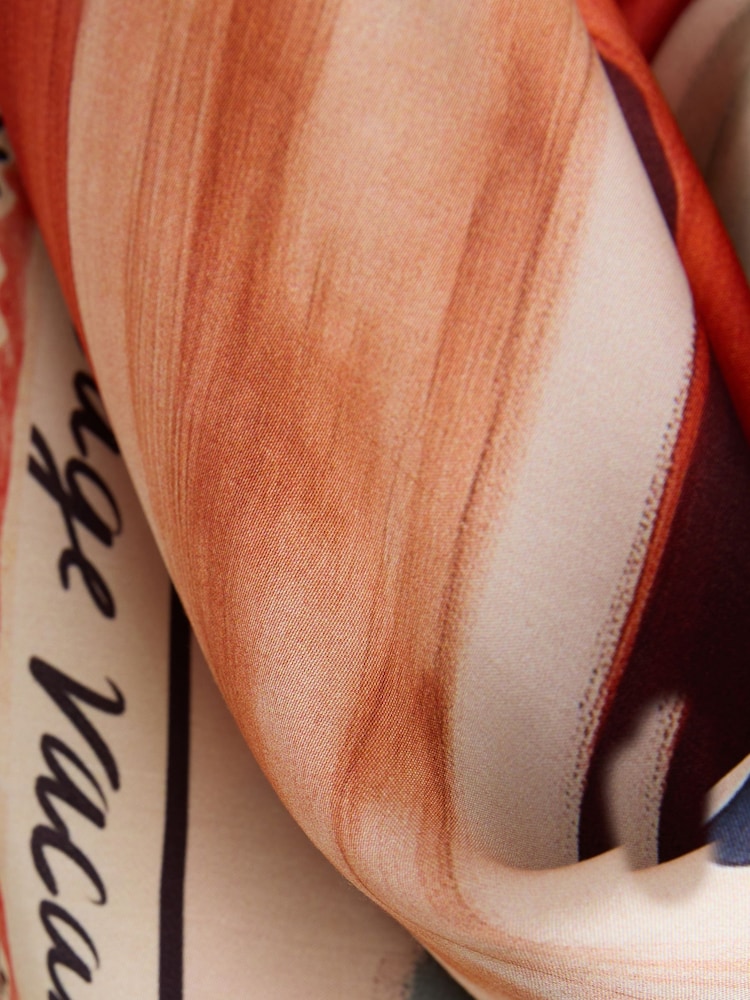 Marrakech-scenen - Lätt fyrkantig halsduk - Bild 7 av 7