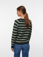 VERO MODA Green Round Neck Knitted Jumper - Image 2 of 5
