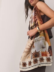 Multi Marrakesh Border - Sciarpa leggera - Immagine 4 di 7