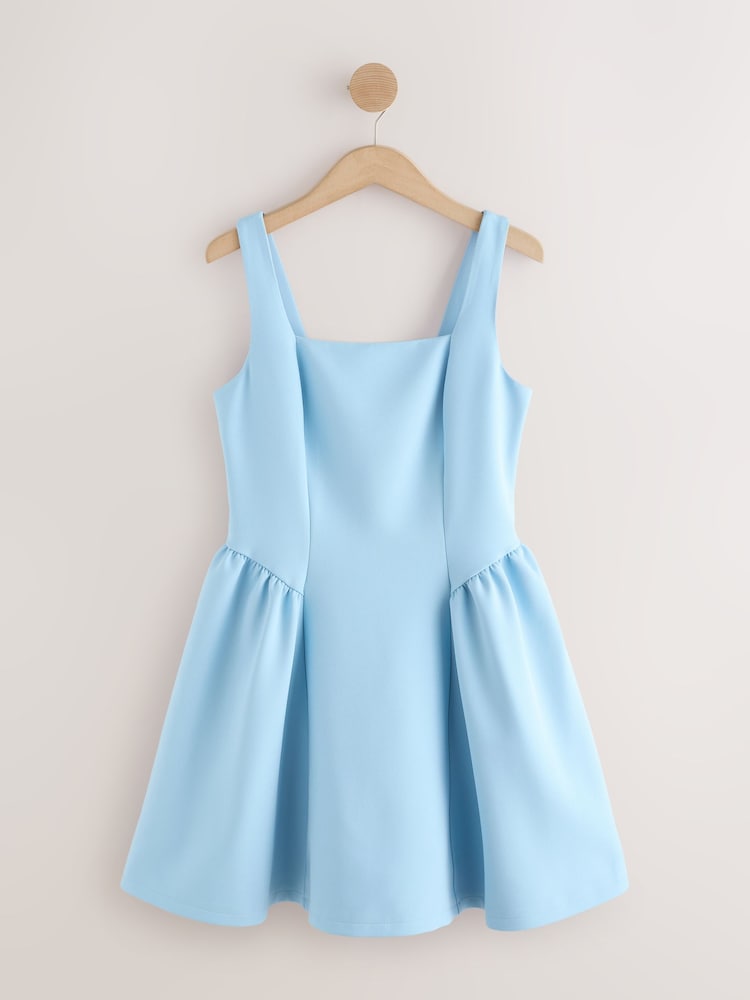 Buy Cornflower Blue Cinched Waist Mini Occasion Dress from Next Armenia