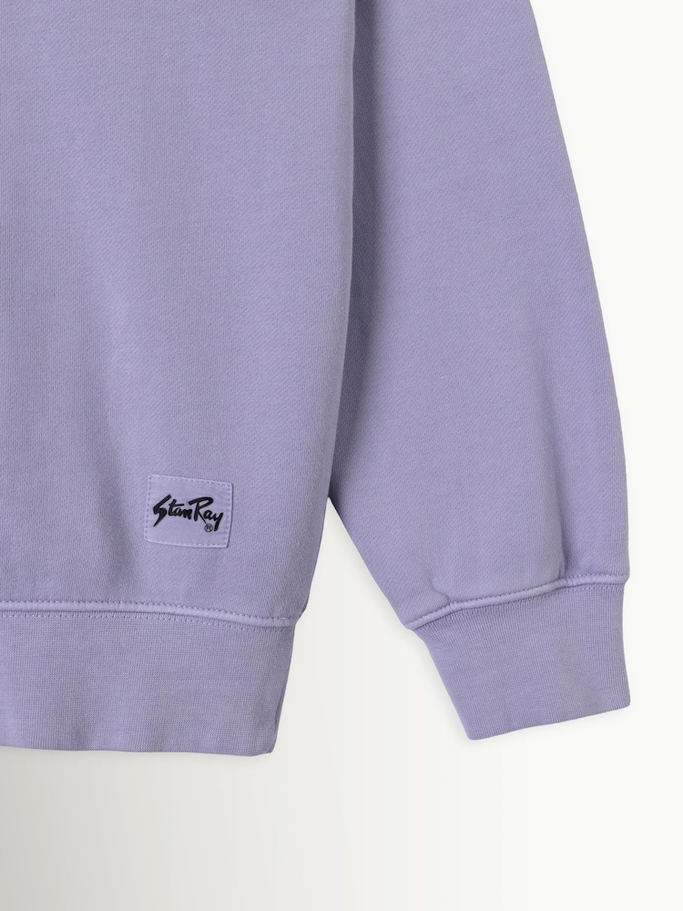 Stan Ray Purple Patch Crew Neck Sweatshirt - Image 10 of 10