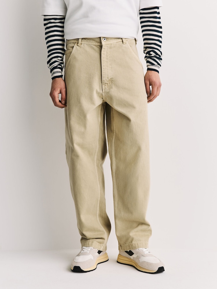 Stan Ray Natural Painter Twill Trousers - Image 2 of 8