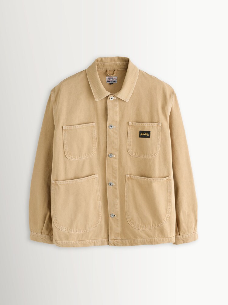 Stan Ray Natural Coverall Button Front Jacket - Image 1 of 1