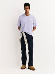 Stan Ray Blue Ripstop Fat Trousers - Image 1 of 6