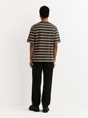 Stan Ray Brown Stripe Patch Logo T-Shirt - Image 2 of 5