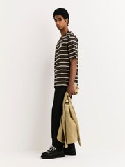 Stan Ray Brown Stripe Patch Logo T-Shirt - Image 5 of 5