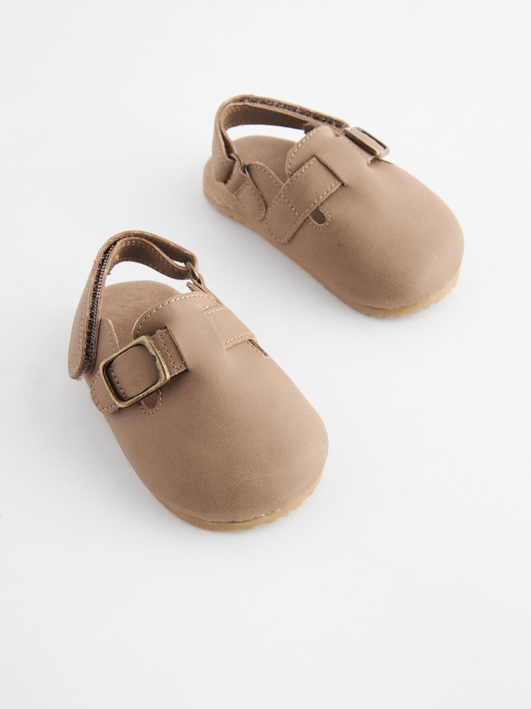 Neutral Touch Fastening Baby Clogs (0-2mths) - Image 6 of 6