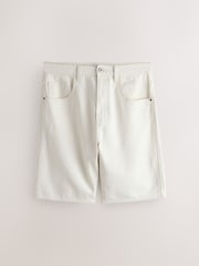 Ecru - Shorts jeans estilo jort - Imagem 7 de 9