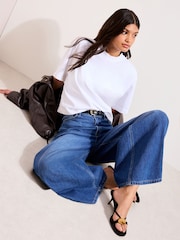 Friends Like These White Heavyweight Boxy T-Shirt - Image 2 of 4