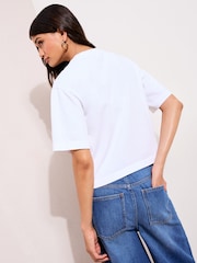 Friends Like These White Heavyweight Boxy T-Shirt - Image 4 of 4