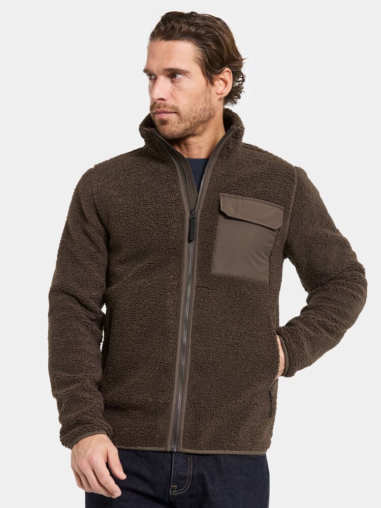 Didriksons Peter Mens Brown Fleece - Image 1 of 5