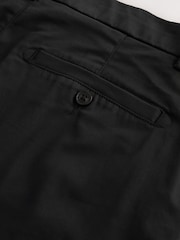 Black Slim Fit Stretch Chino Shorts - Image 10 of 11